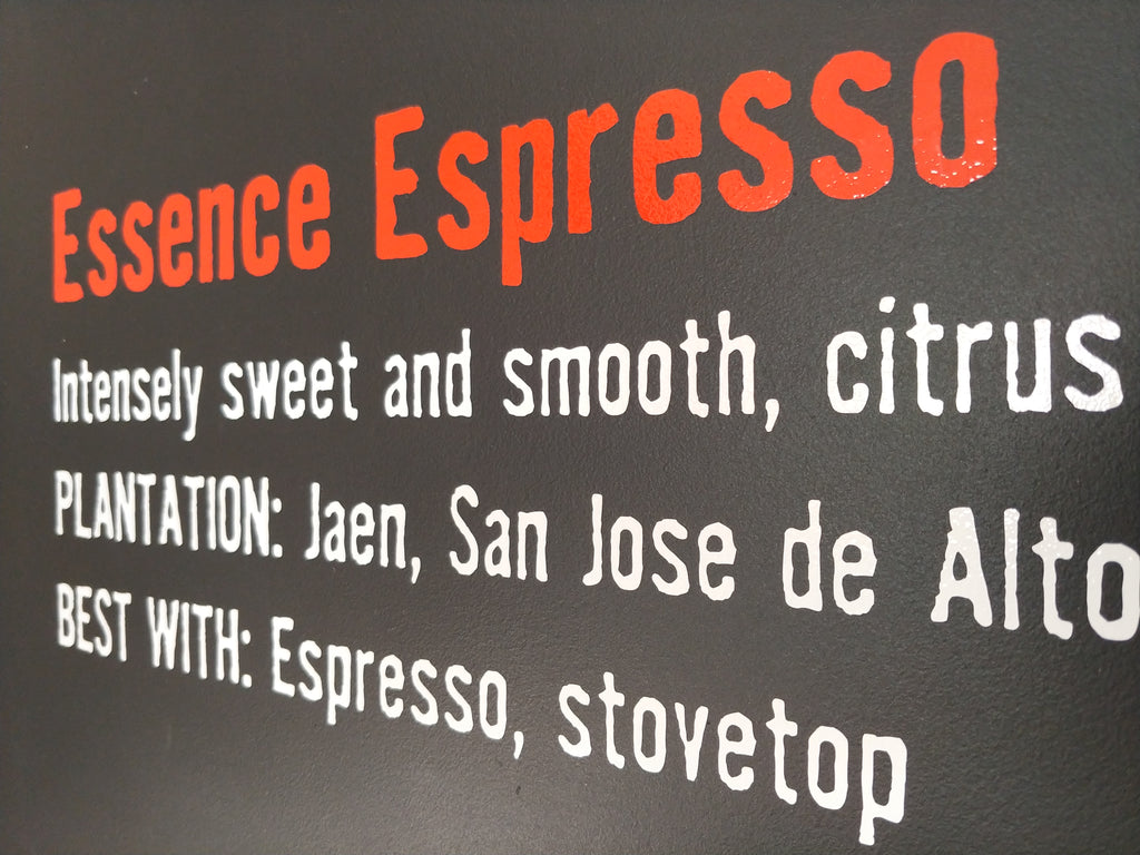 Essence Espresso and Organic Viva Espresso: the backstory