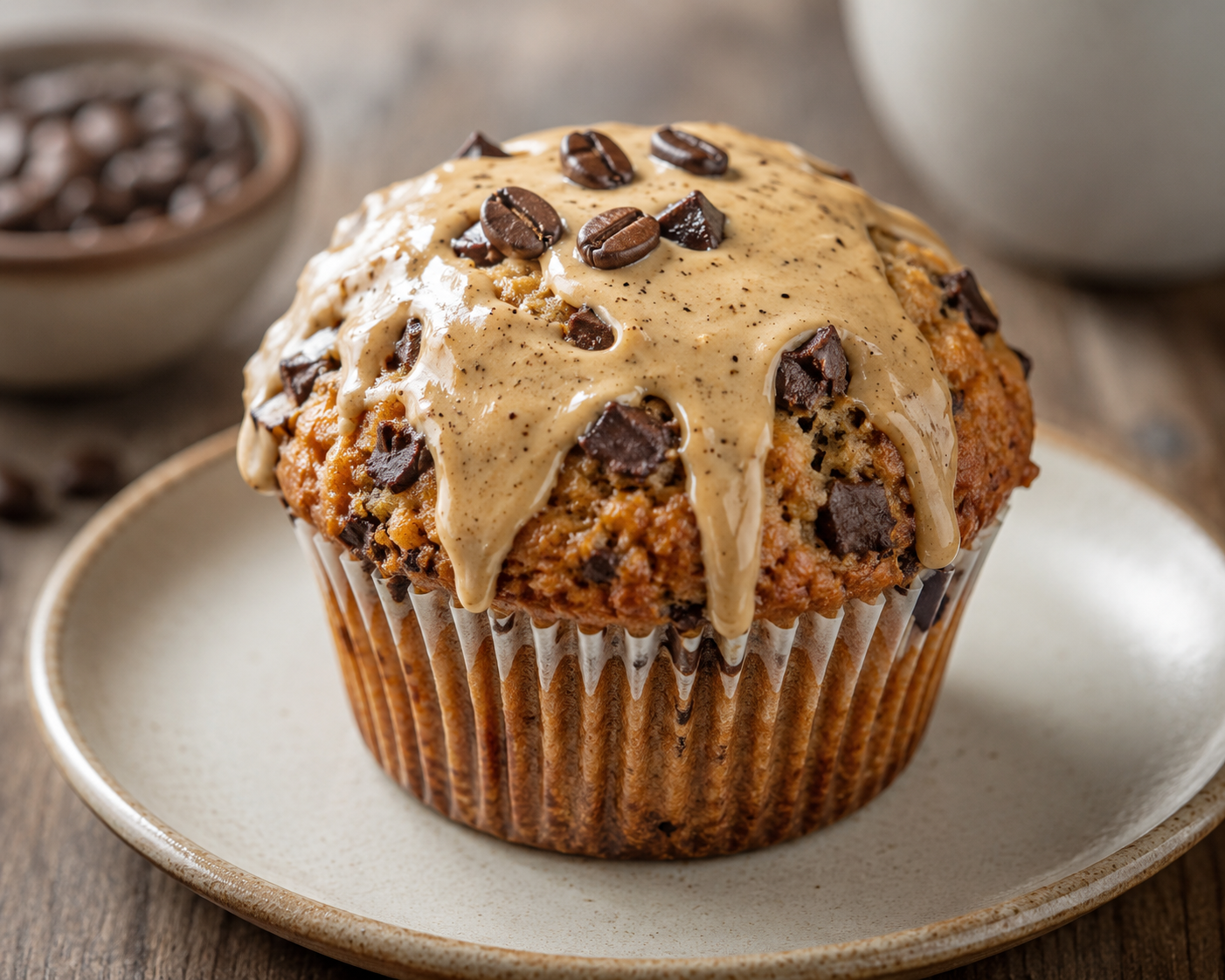Choc Chip Cappuccino Muffins!