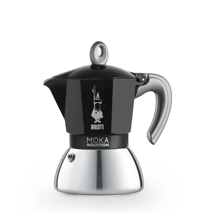BIALETTI MOKA INDUCTION 4 CUP – BLACK