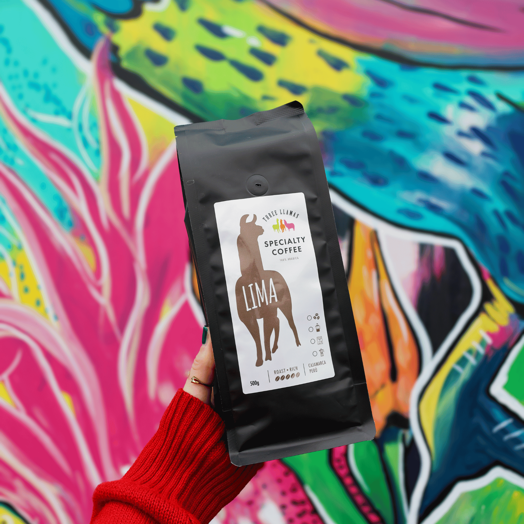 Three Llamas Lima Speciatly Coffee