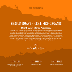 THREE LLAMAS GOURMET COFFEE ORGANIC SAMPLER PACK