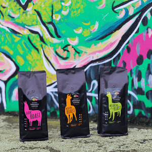 Three Llamas Organic Sampler packs
