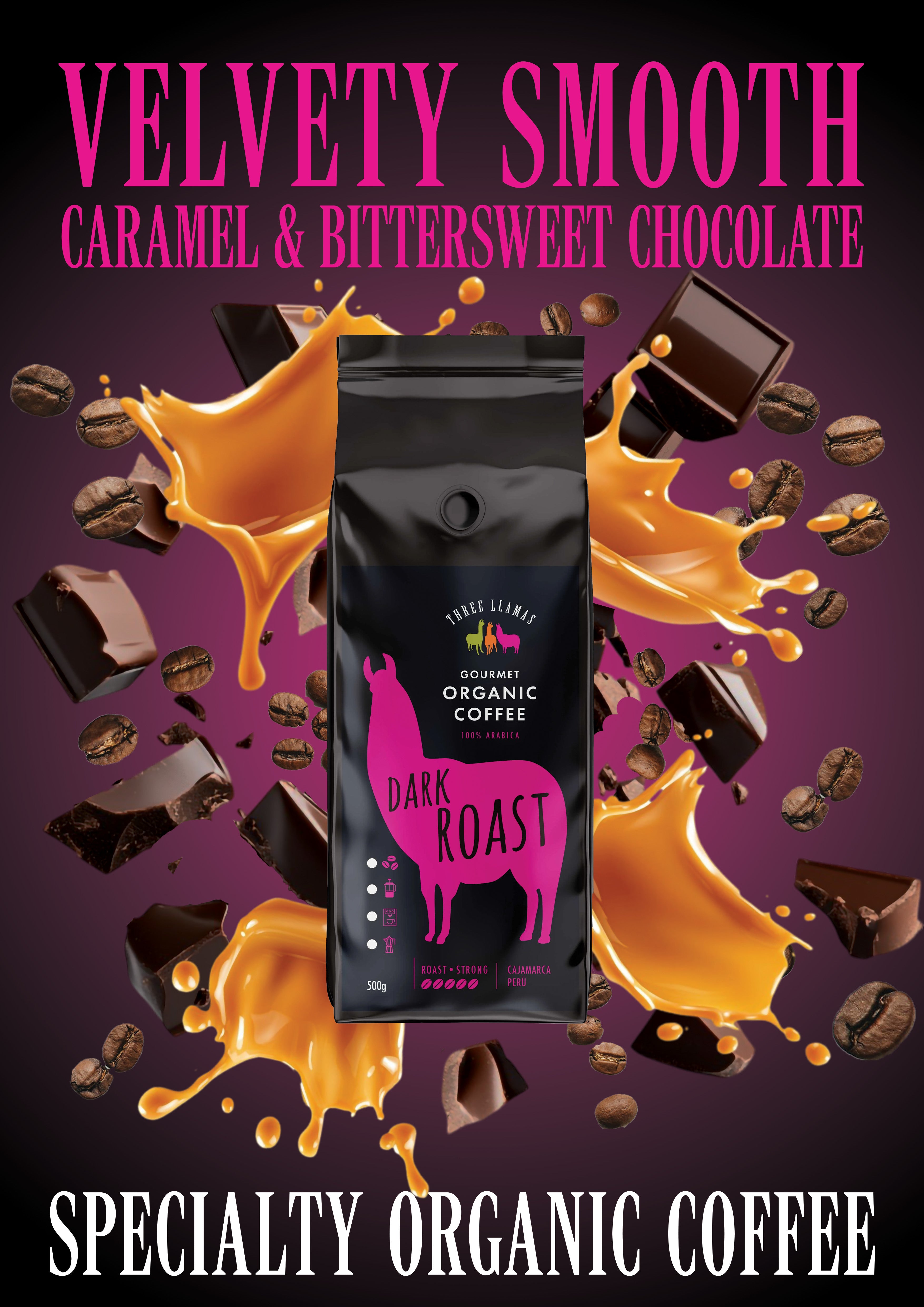 Certified Organic Dark Roast Coffee