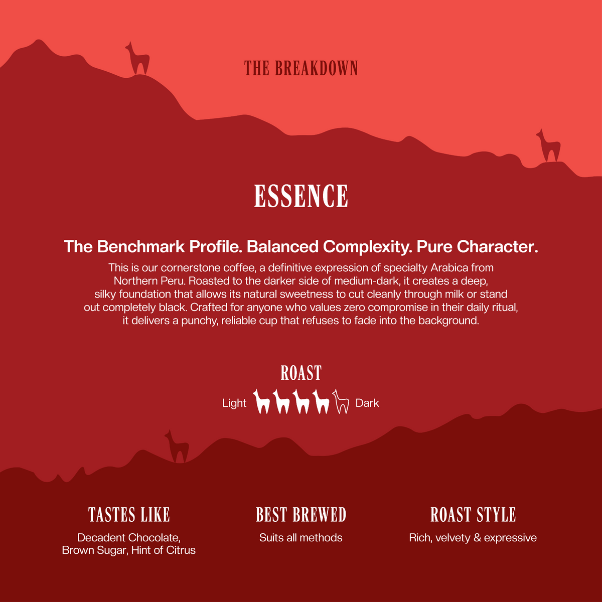 Three Llamas Essence Specialty Coffee
