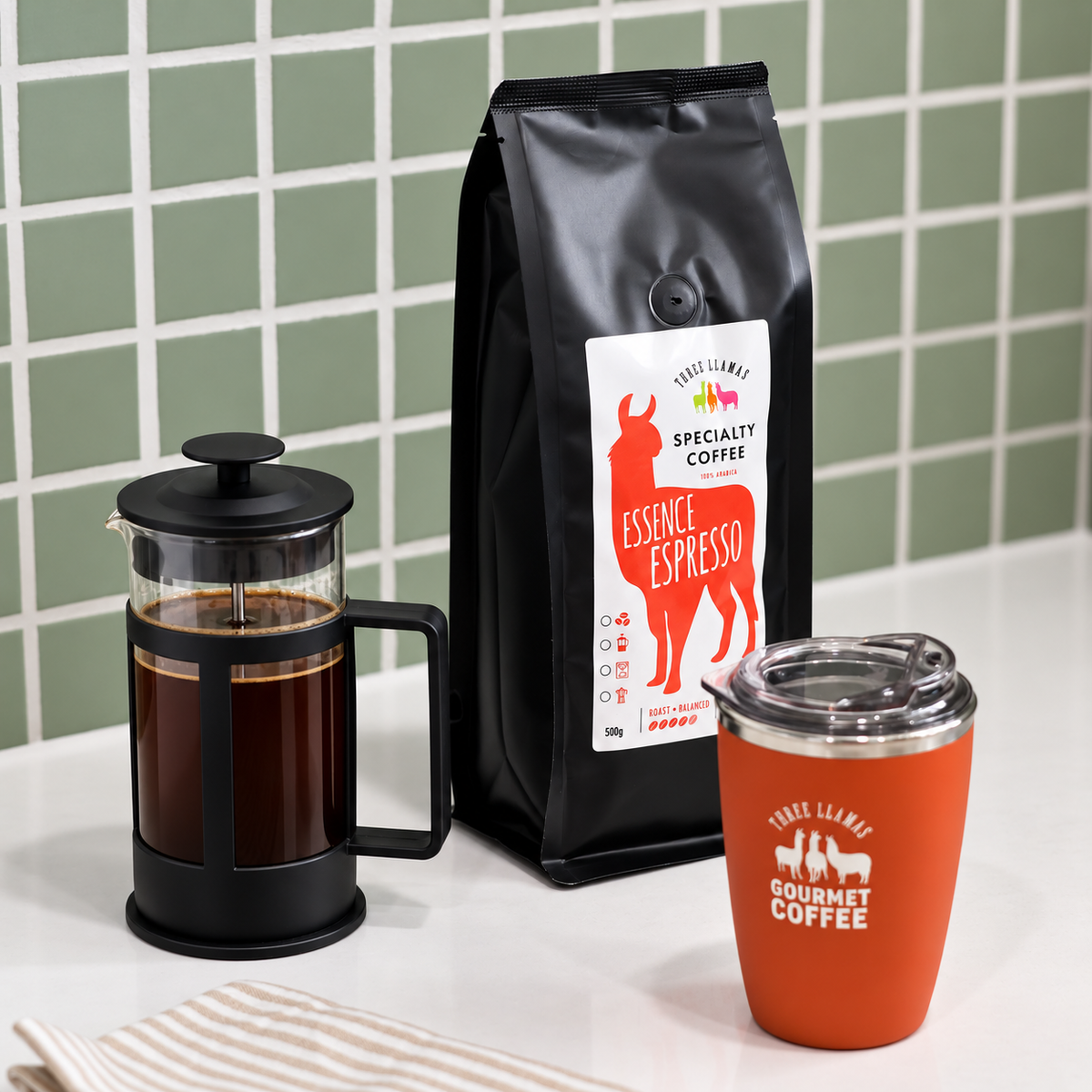 Three Llamas Essence Specialty Coffee