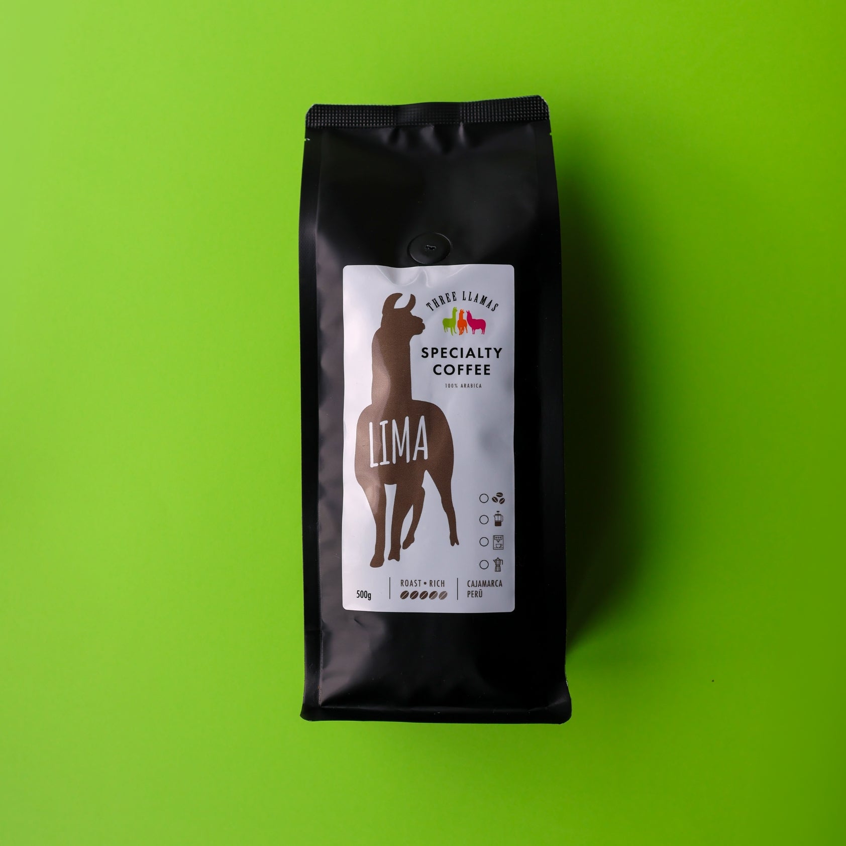 Three Llamas Lima Blend Specialty Coffee