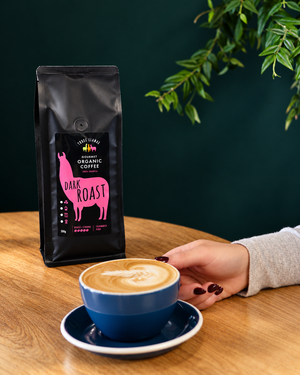 Three Llamas Organic Dark Roast Coffee