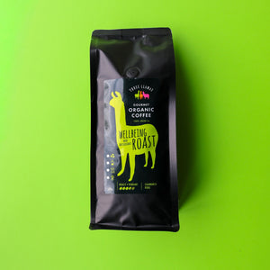 Three Llamas Certified Organic Wellbeing Coffee