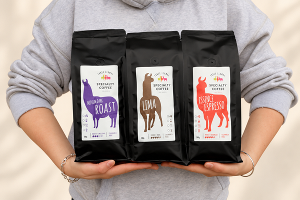 Three Llamas Specialty Coffee 3 pack