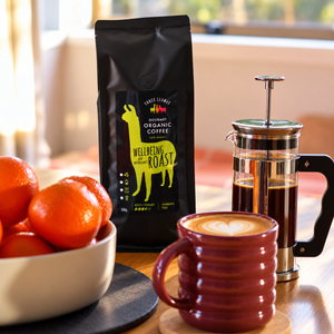 Three Llamas Wellbeing Certified Organic Coffee