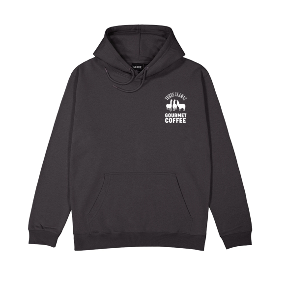 Three Llamas Coffee Hoodie