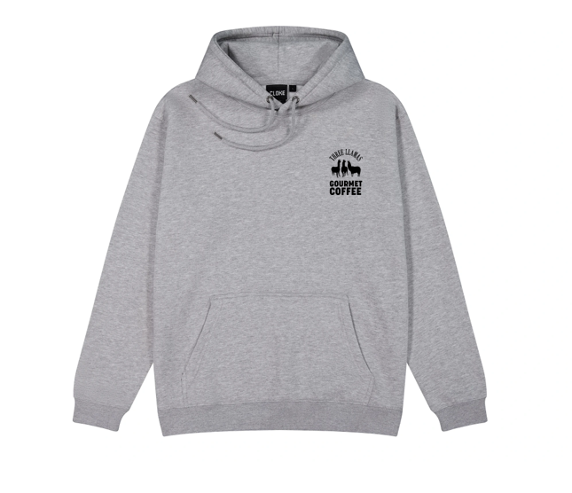 Three Llamas Coffee Hoodie