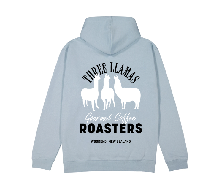 Three Llamas Coffee Hoodie