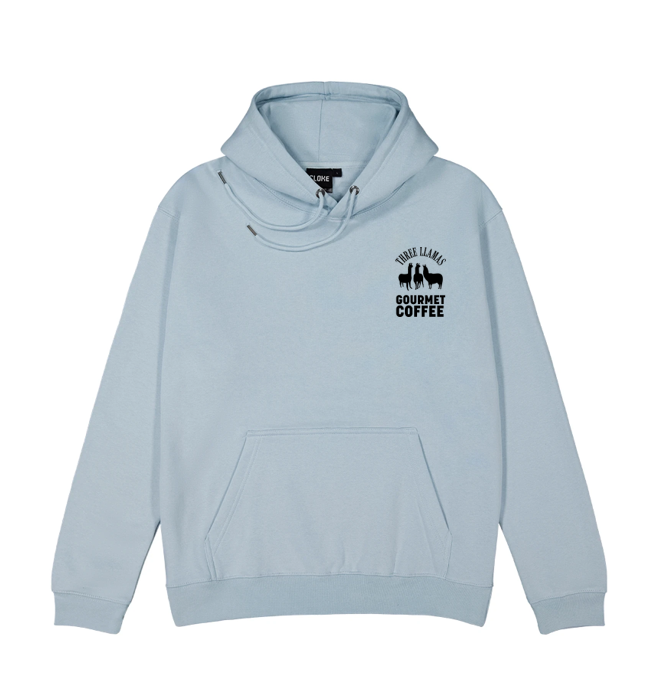 Three Llamas Coffee Hoodie