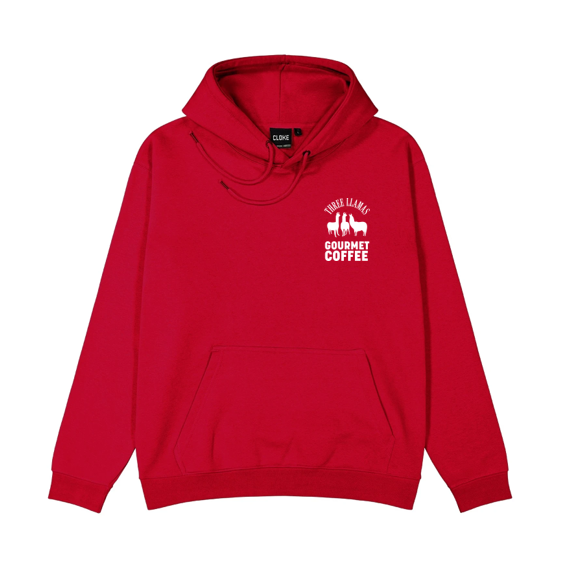 Three Llamas Coffee Hoodie