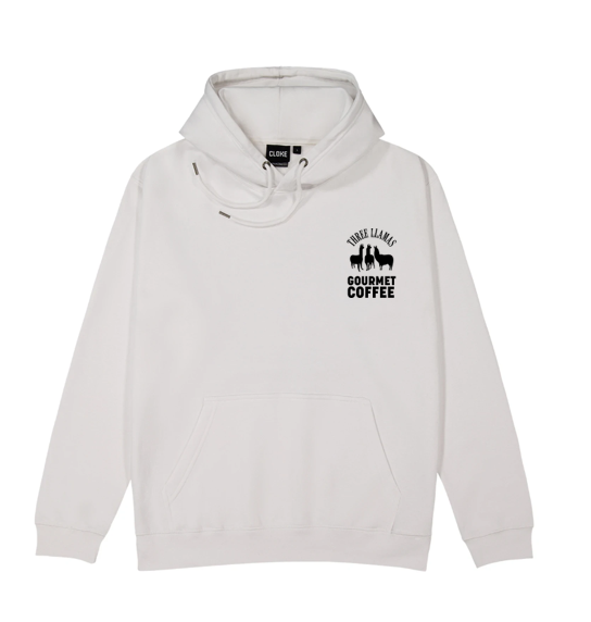 Three Llamas Coffee Hoodie