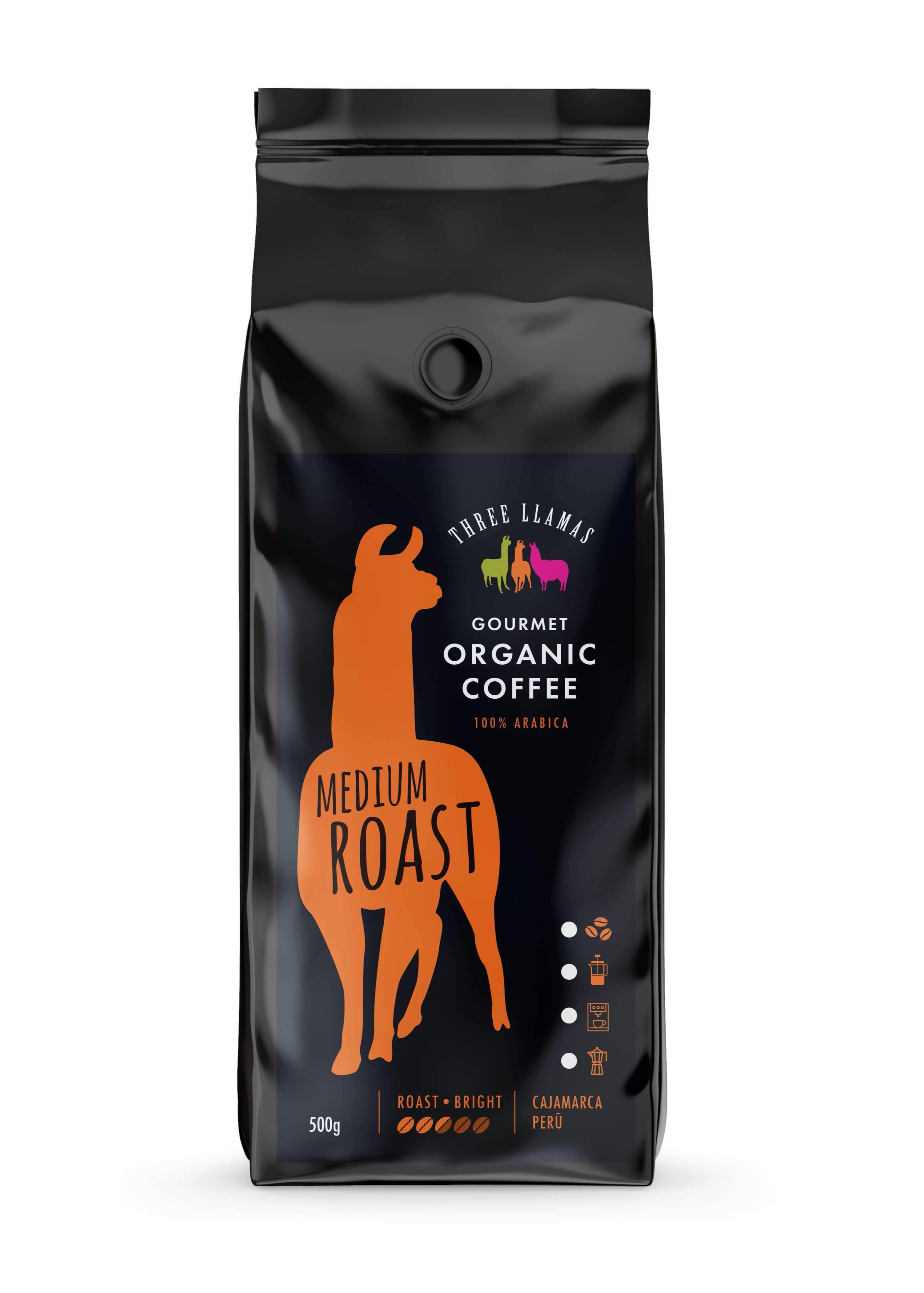 Certified Organic Medium Roast Coffee
