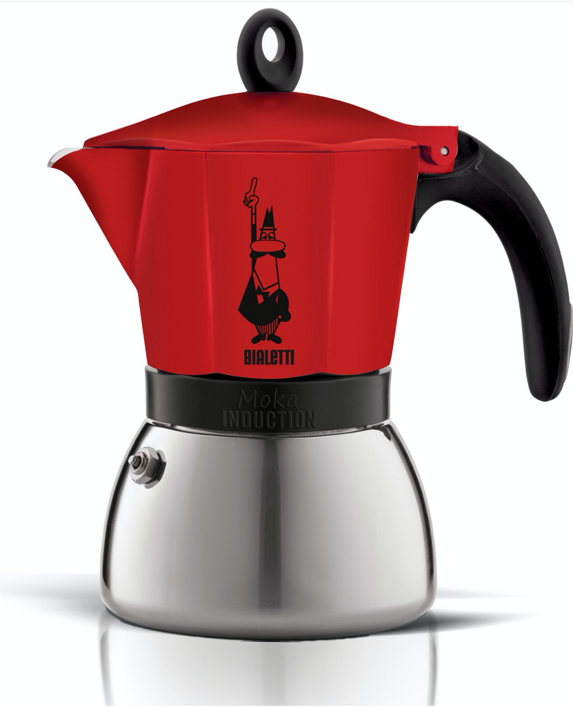 Bialetti Moka Express L'Originale Stovetop Espresso Maker 6cup in  Tricolour