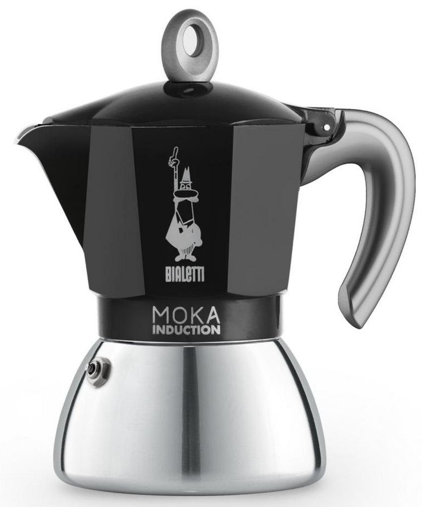 Bialetti Moka Induction Bi Layer - Black