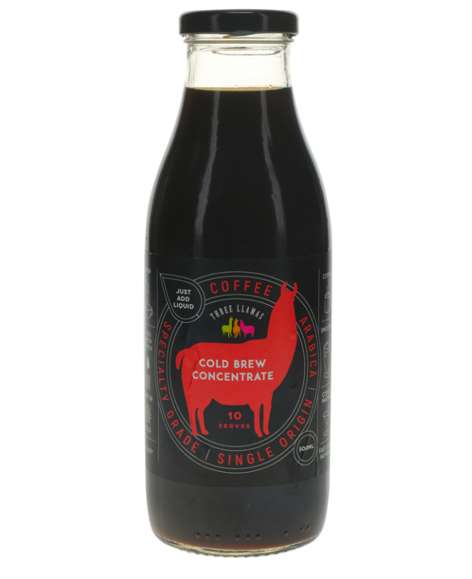 Three Llamas Cold Brew Concentrate