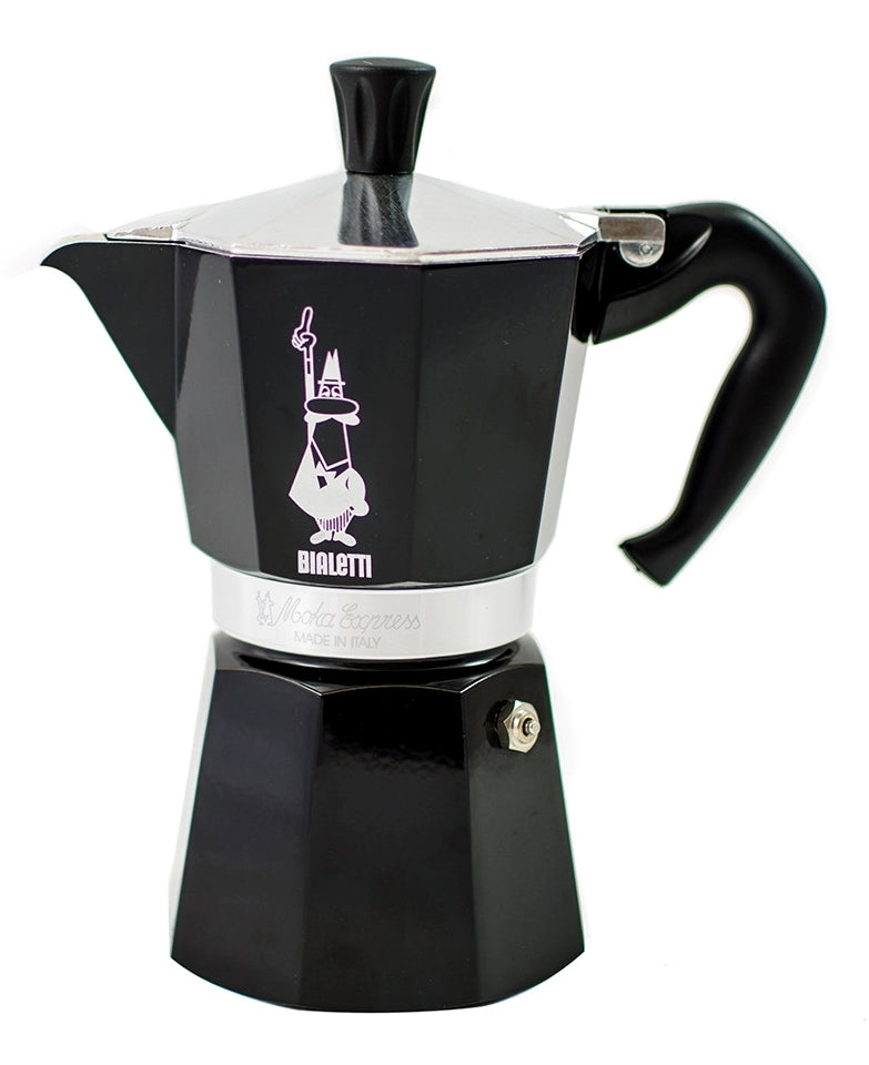 Bialetti Moka Express 3 cup Espresso Maker - Whisk